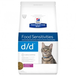 HILL'S PD FELINE D/D duck green pea kaczka zielony groszek 4kg